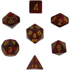 7 Speckled Mercury Polyhedral Dice Set - CHX25323